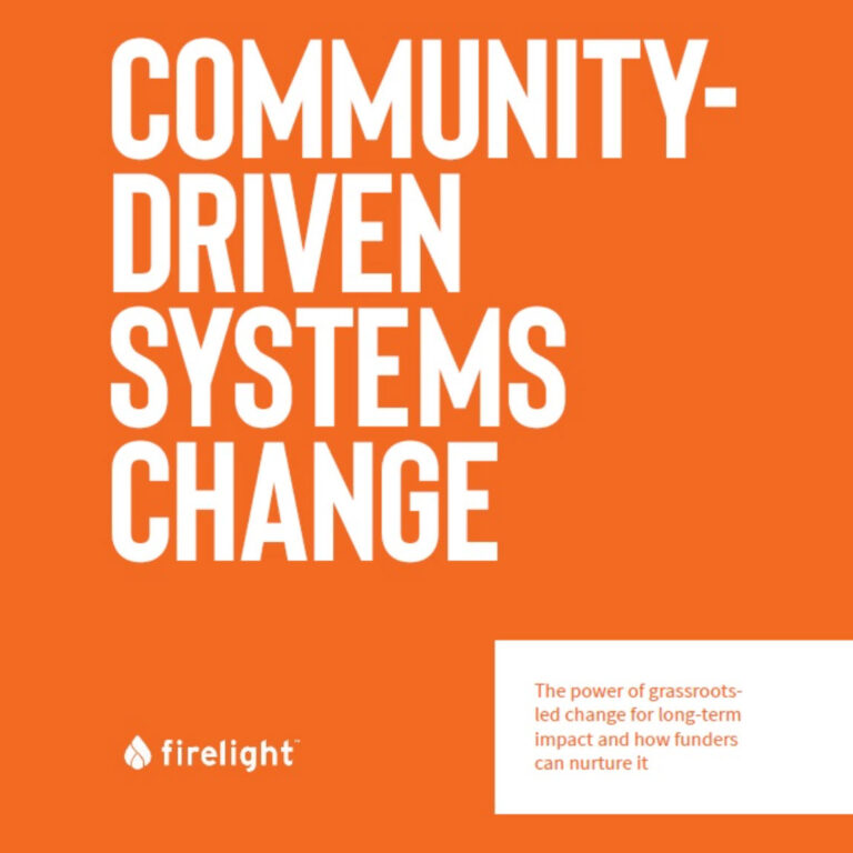 Community Driven Systems Change