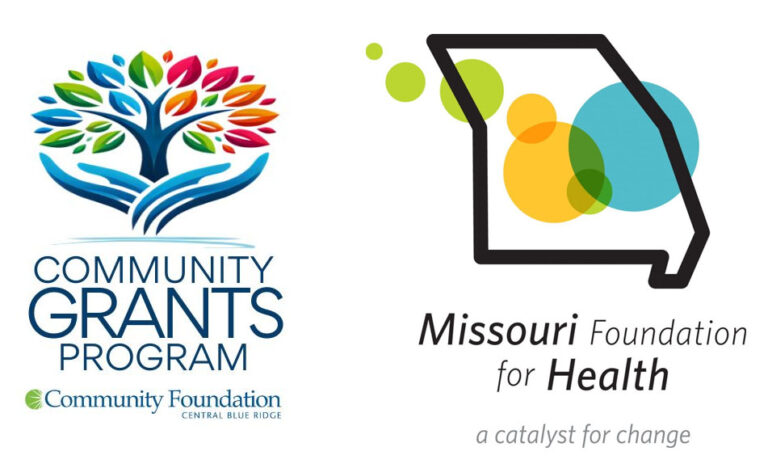 Community Foundation of the Central Blue Ridge & Missouri Foundation for Health Logos