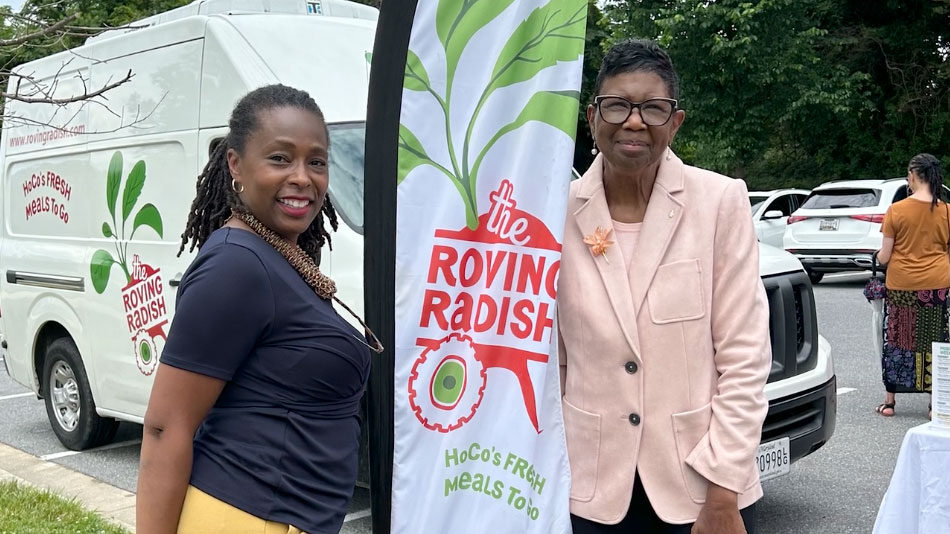 Horizon Foundation and Howard County Maryland - The Roving Radish - mobile market